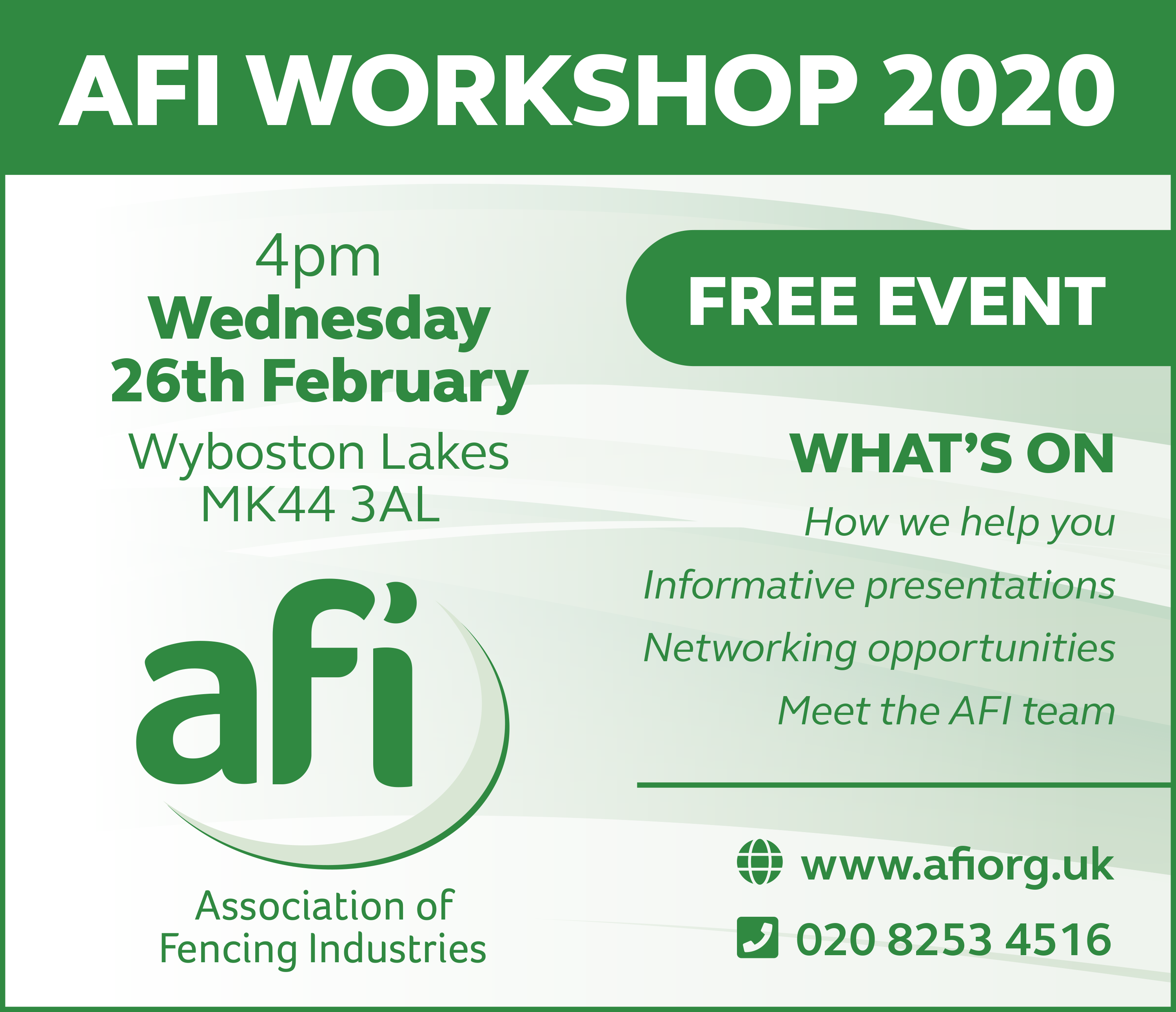 AFI Workshop